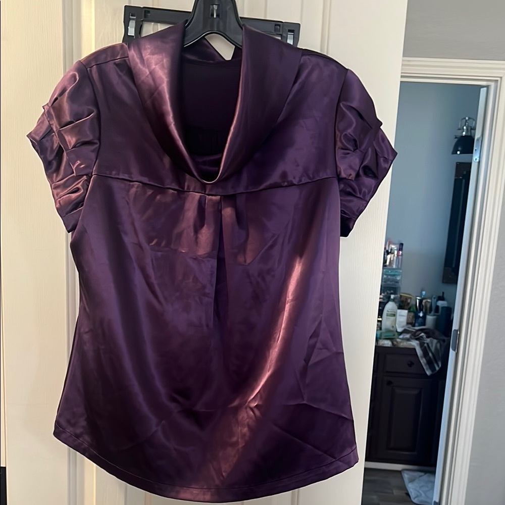 Elegant Purple Women's Top